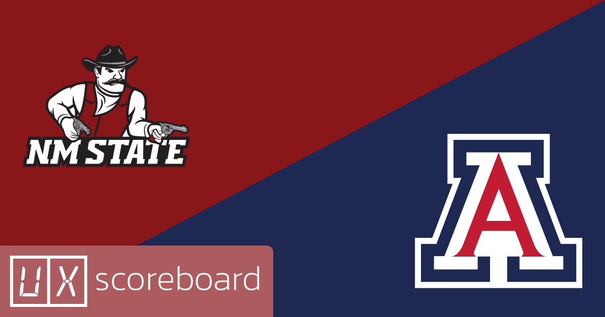 New Mexico State Aggies vs Arizona Wildcats game highlights