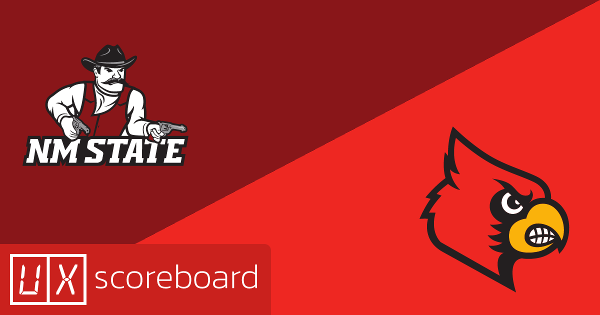 New Mexico State Aggies vs Louisville Cardinals game highlights