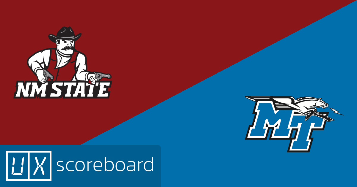 New Mexico State Aggies vs Middle Tennessee Blue Raiders game highlights