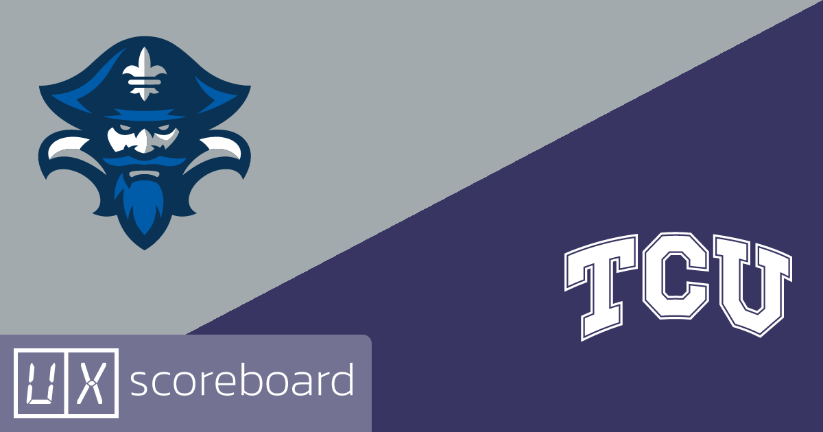 New Orleans Privateers vs TCU Horned Frogs game highlights