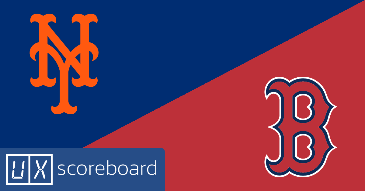 New York Mets vs Boston Red Sox game highlights