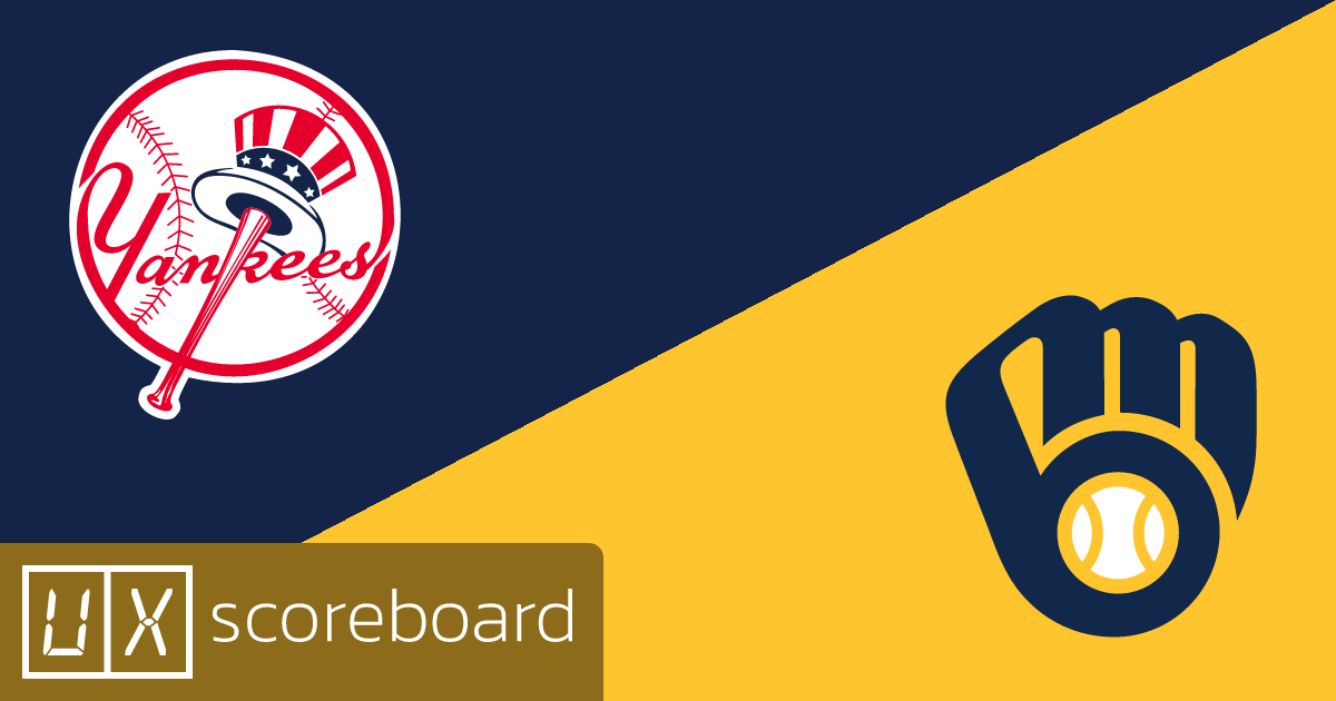 New York Yankees vs Milwaukee Brewers game highlights