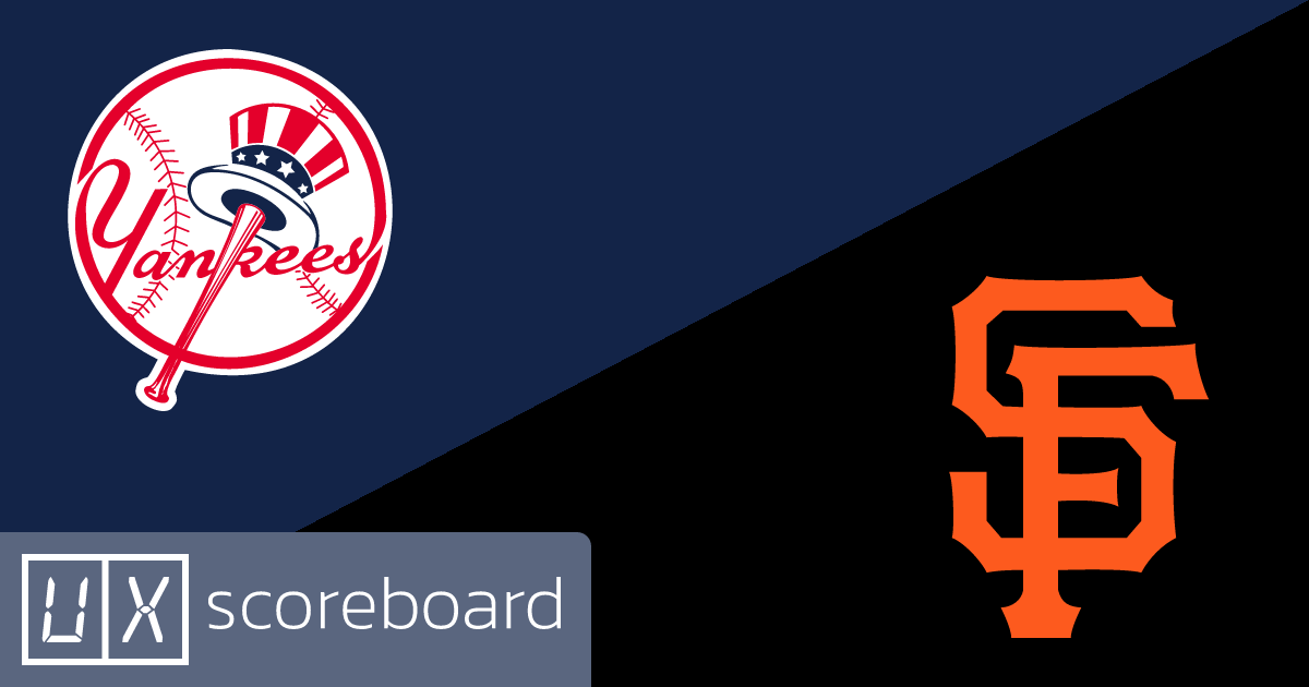New York Yankees vs San Francisco Giants game highlights