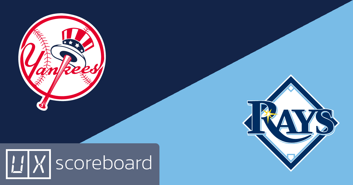New York Yankees vs Tampa Bay Rays game highlights