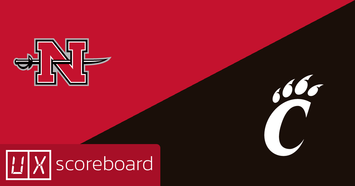 Nicholls Colonels vs Cincinnati Bearcats game highlights