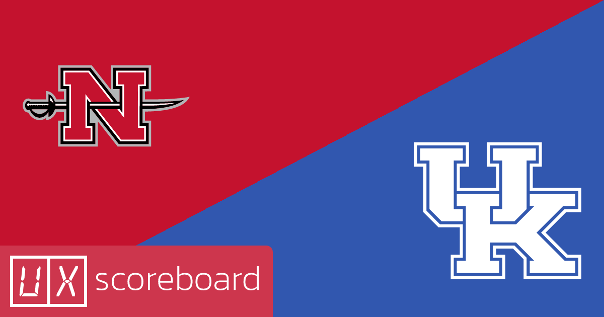 Nicholls Colonels vs Kentucky Wildcats game highlights
