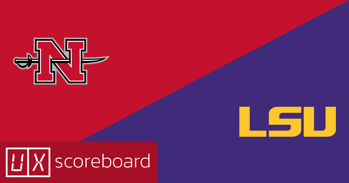 Nicholls Colonels vs LSU Tigers game highlights