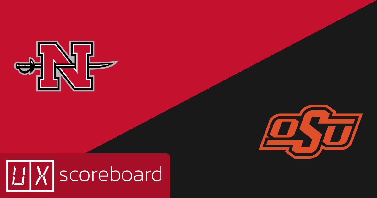 Nicholls Colonels vs Oklahoma State Cowboys game highlights