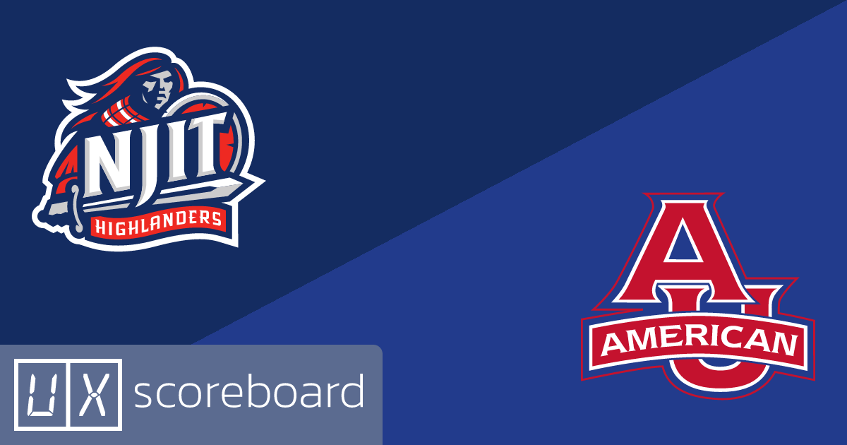 NJIT Highlanders vs American University Eagles game highlights