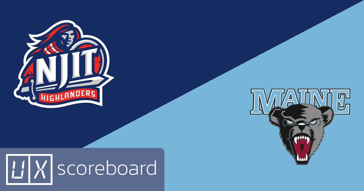 NJIT Highlanders vs Maine Black Bears game highlights