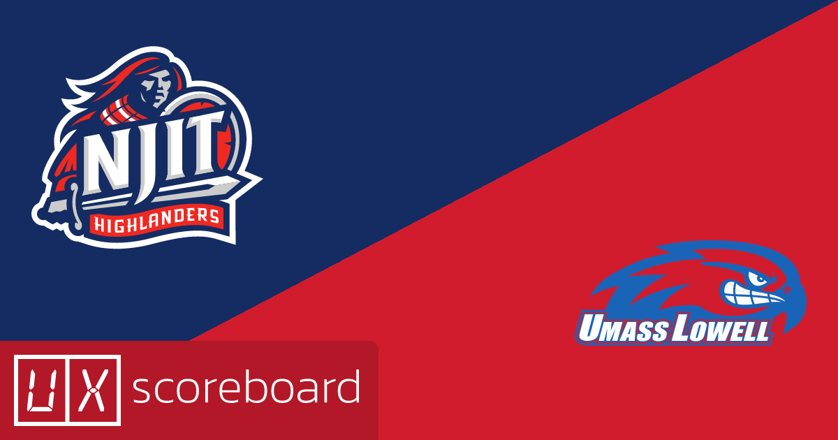 NJIT Highlanders vs UMass Lowell River Hawks game highlights
