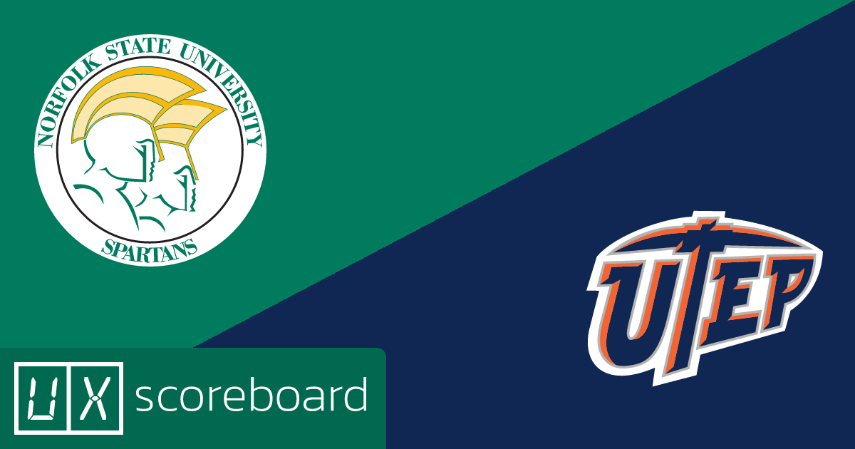 Norfolk State Spartans vs UTEP Miners game highlights