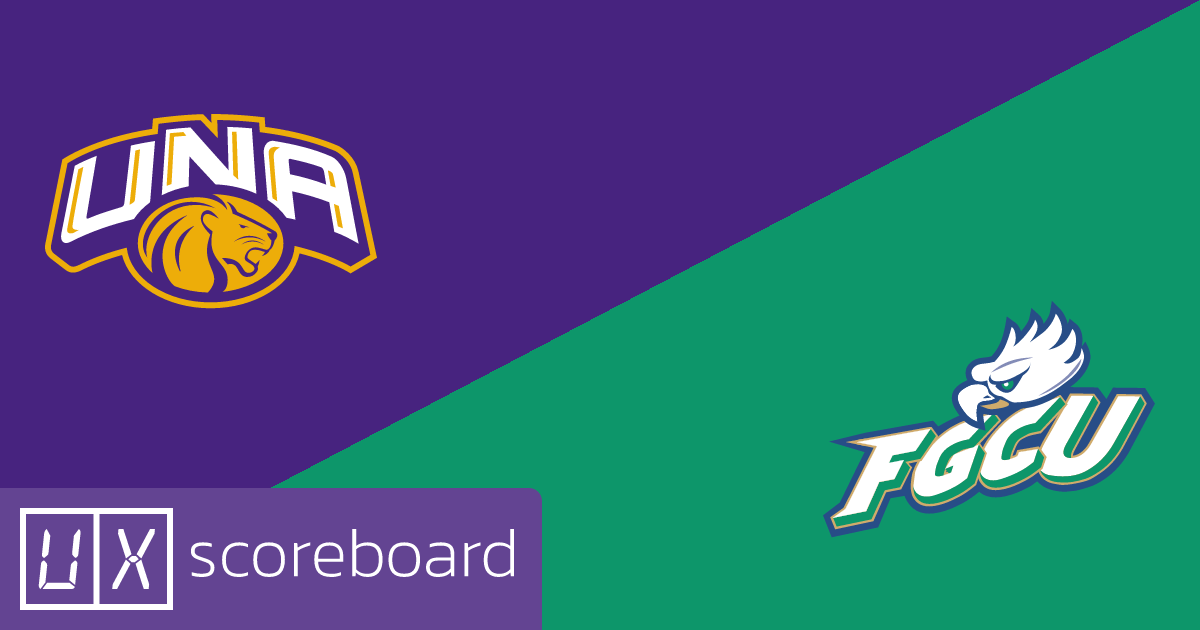 North Alabama Lions vs Florida Gulf Coast Eagles game highlights