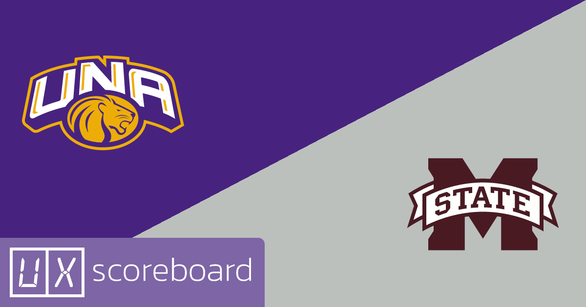 North Alabama Lions vs Mississippi State Bulldogs game highlights