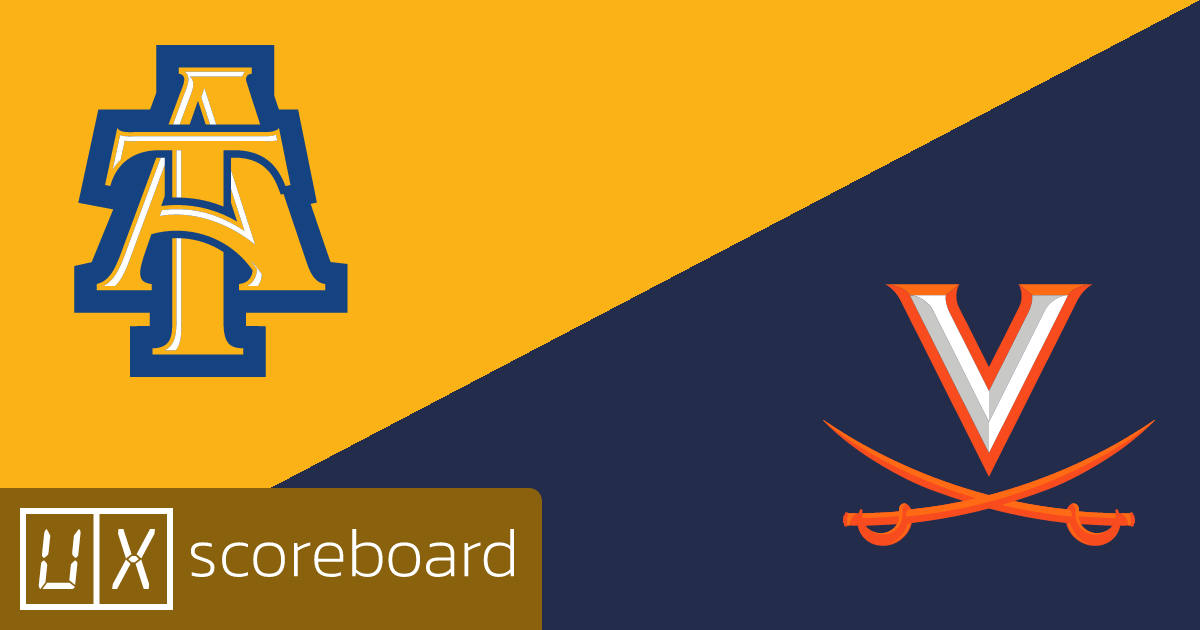 North Carolina A&T Aggies vs Virginia Cavaliers game highlights