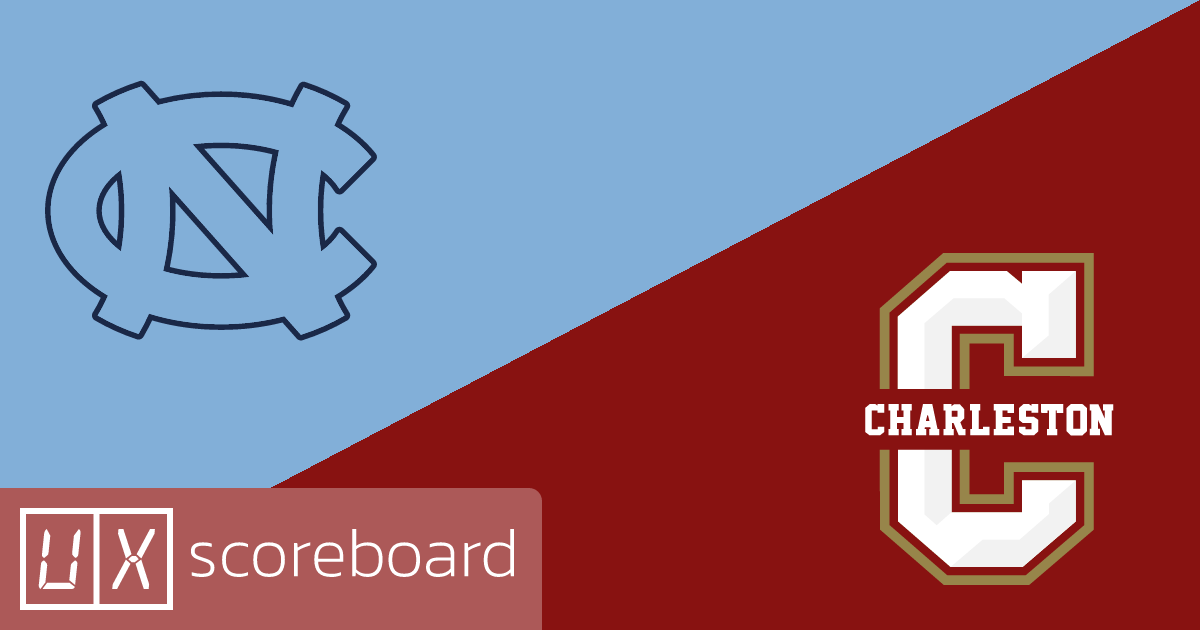 North Carolina Tar Heels vs Charleston Cougars game highlights
