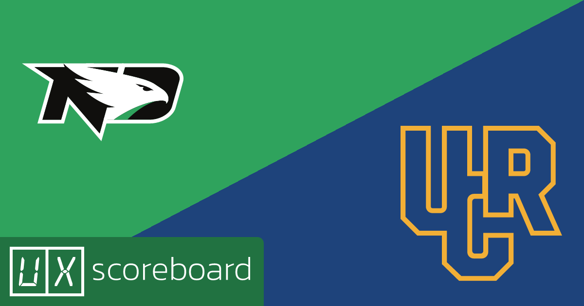 North Dakota Fighting Hawks vs UC Riverside Highlanders game highlights