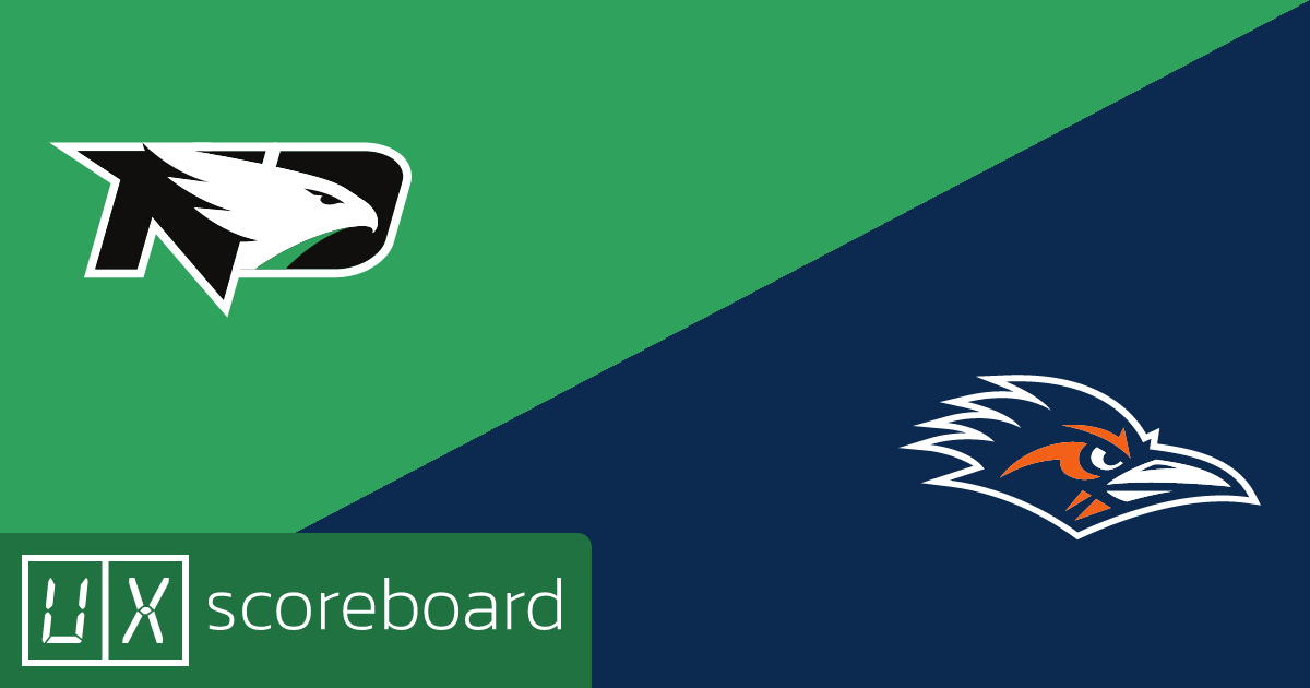 North Dakota Fighting Hawks vs UTSA Roadrunners game highlights