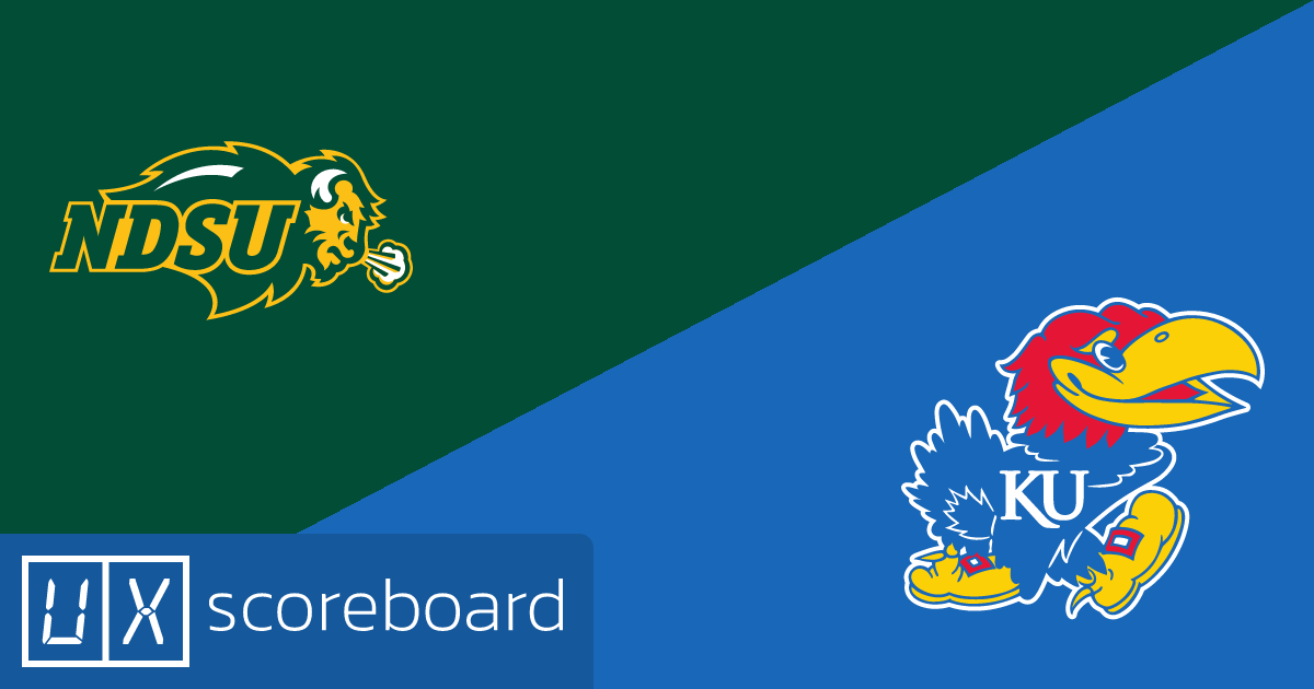 North Dakota State Bison vs Kansas Jayhawks game highlights
