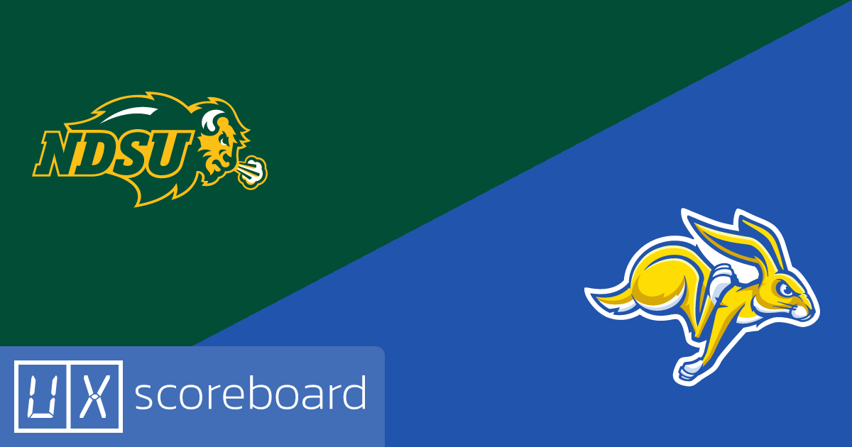 North Dakota State Bison vs South Dakota State Jackrabbits game highlights