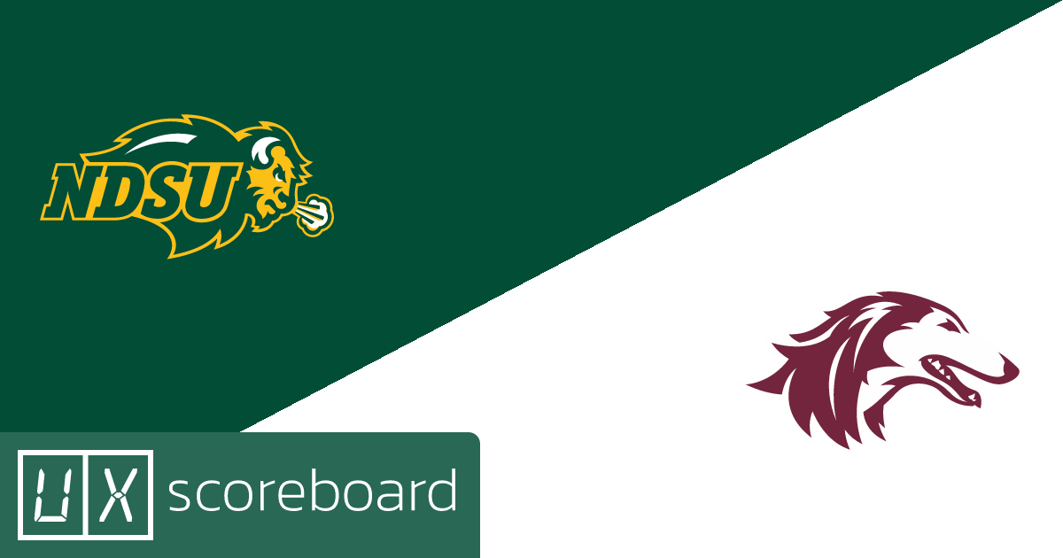 North Dakota State Bison vs Southern Illinois Salukis game highlights