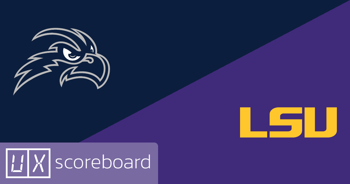 North Florida Ospreys vs LSU Tigers game highlights