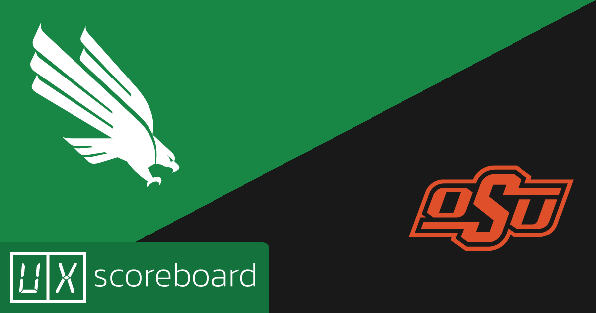 North Texas Mean Green vs Oklahoma State Cowboys game highlights