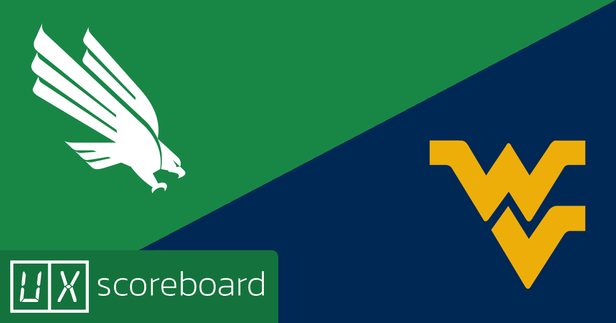 North Texas Mean Green vs West Virginia Mountaineers game highlights