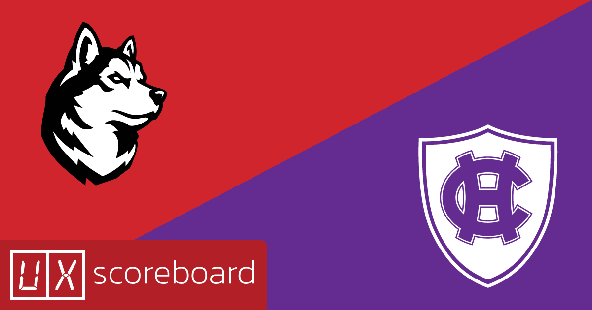 Northeastern Huskies vs Holy Cross Crusaders game highlights