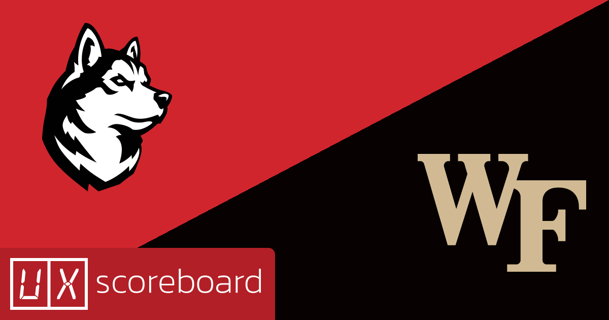 Northeastern Huskies vs Wake Forest Demon Deacons game highlights