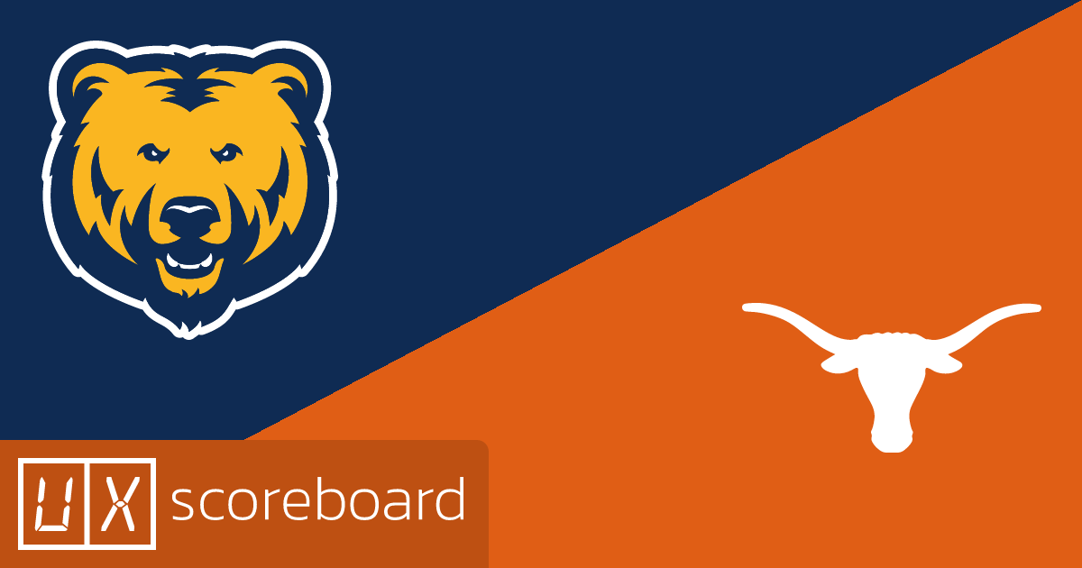 Northern Colorado Bears vs Texas Longhorns game highlights