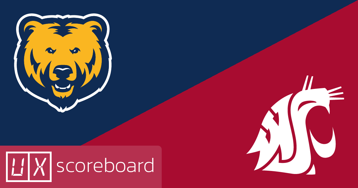 Northern Colorado Bears vs Washington State Cougars game highlights
