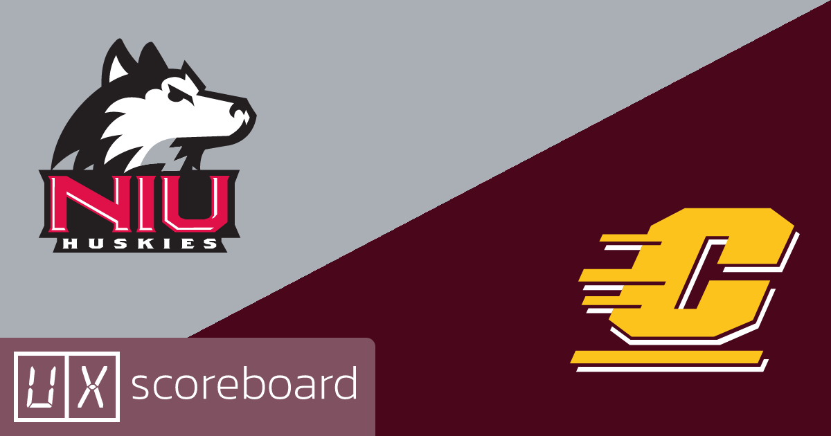 Northern Illinois Huskies vs Central Michigan Chippewas game highlights