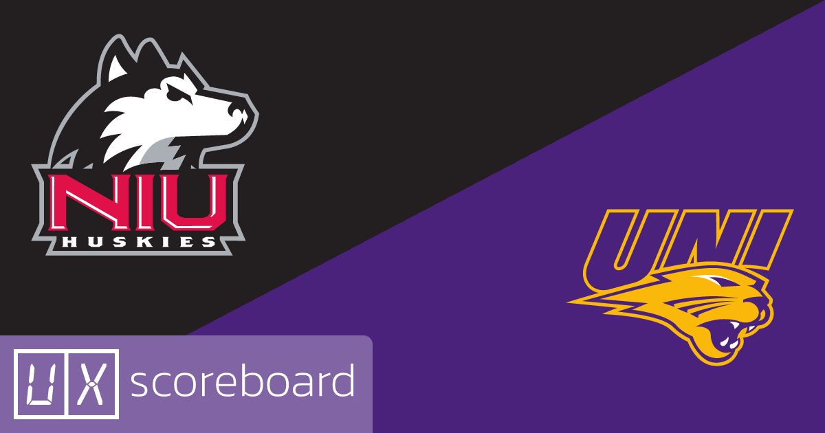 Northern Illinois Huskies vs Northern Iowa Panthers game highlights