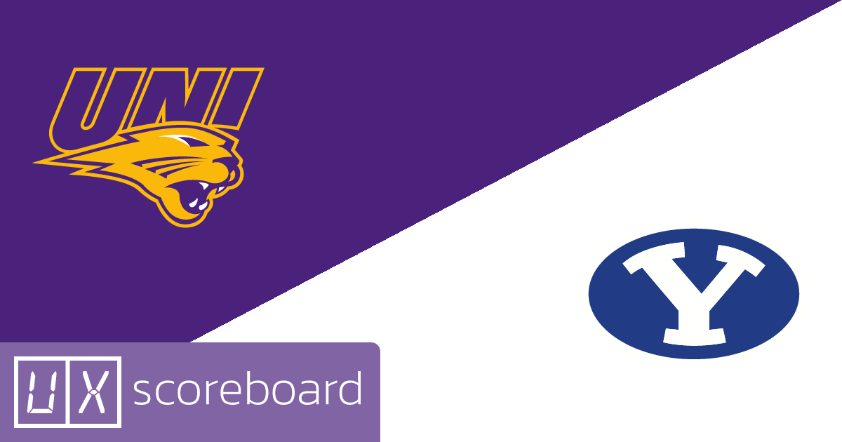 Northern Iowa Panthers vs BYU Cougars game highlights