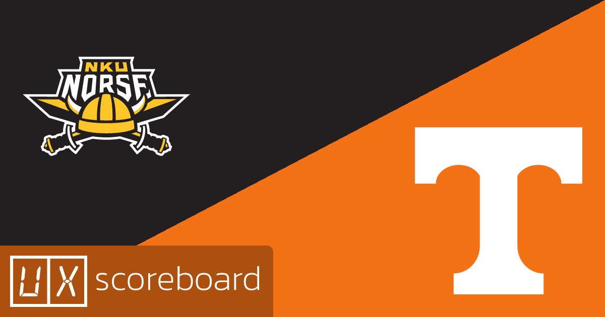 Northern Kentucky Norse vs Tennessee Volunteers game highlights