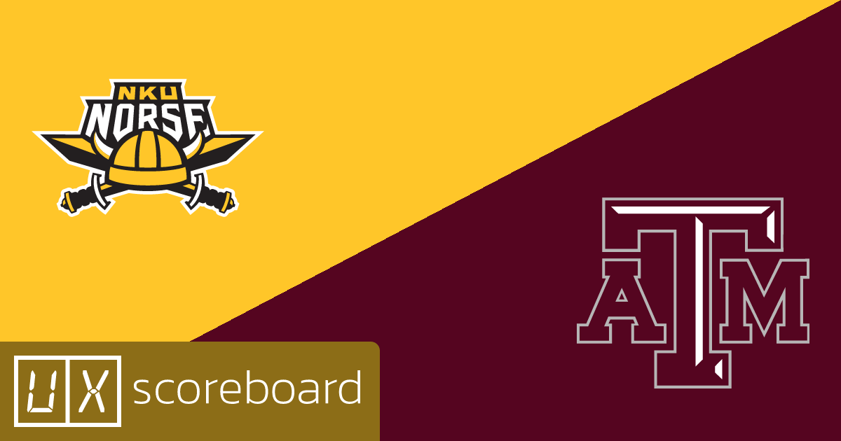 Northern Kentucky Norse vs Texas A&M Aggies game highlights