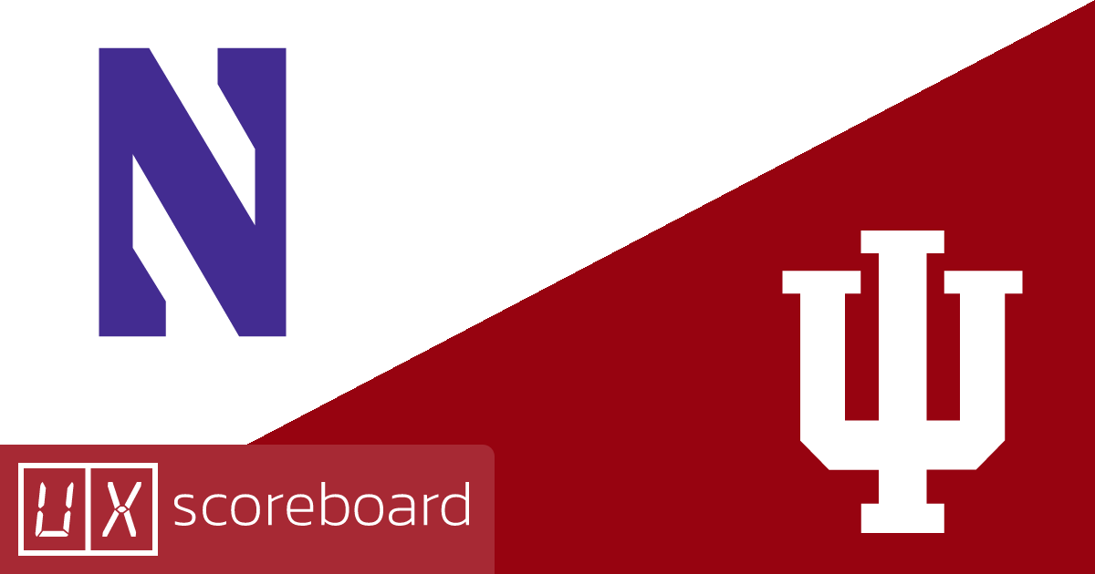 Northwestern Wildcats vs Indiana Hoosiers game highlights