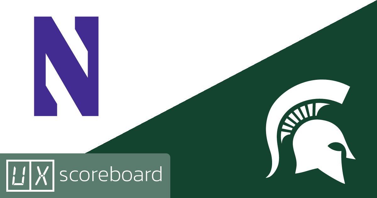 Northwestern Wildcats vs Michigan State Spartans game highlights