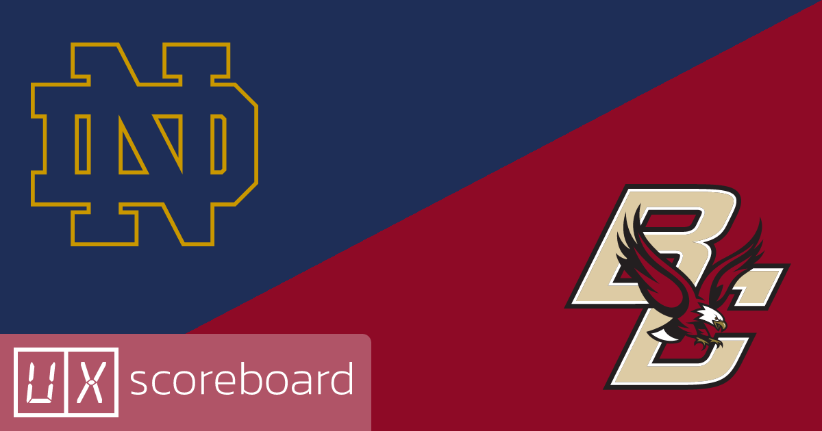 Notre Dame Fighting Irish vs Boston College Eagles game highlights