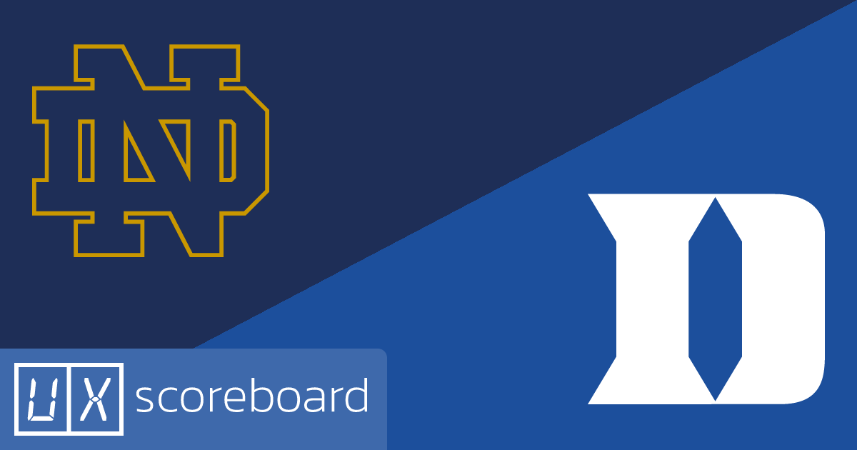 Notre Dame Fighting Irish vs Duke Blue Devils game highlights