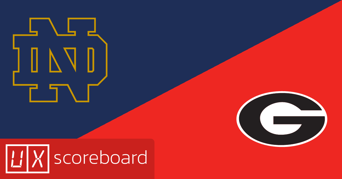 Notre Dame Fighting Irish vs Georgia Bulldogs game highlights