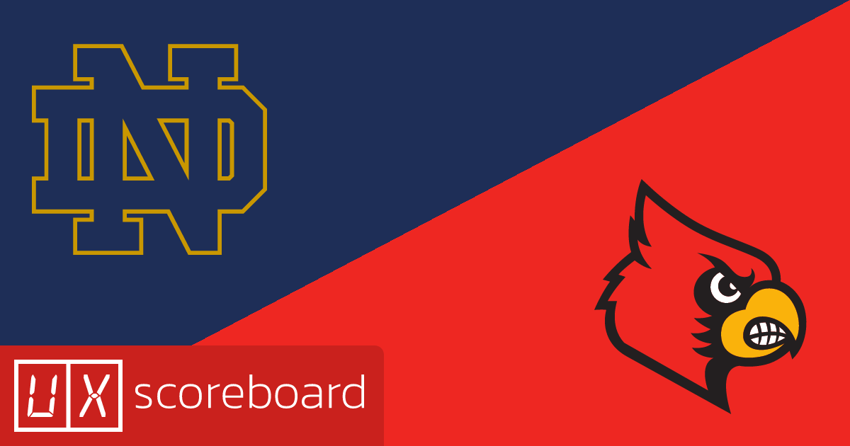 Notre Dame Fighting Irish vs Louisville Cardinals game highlights