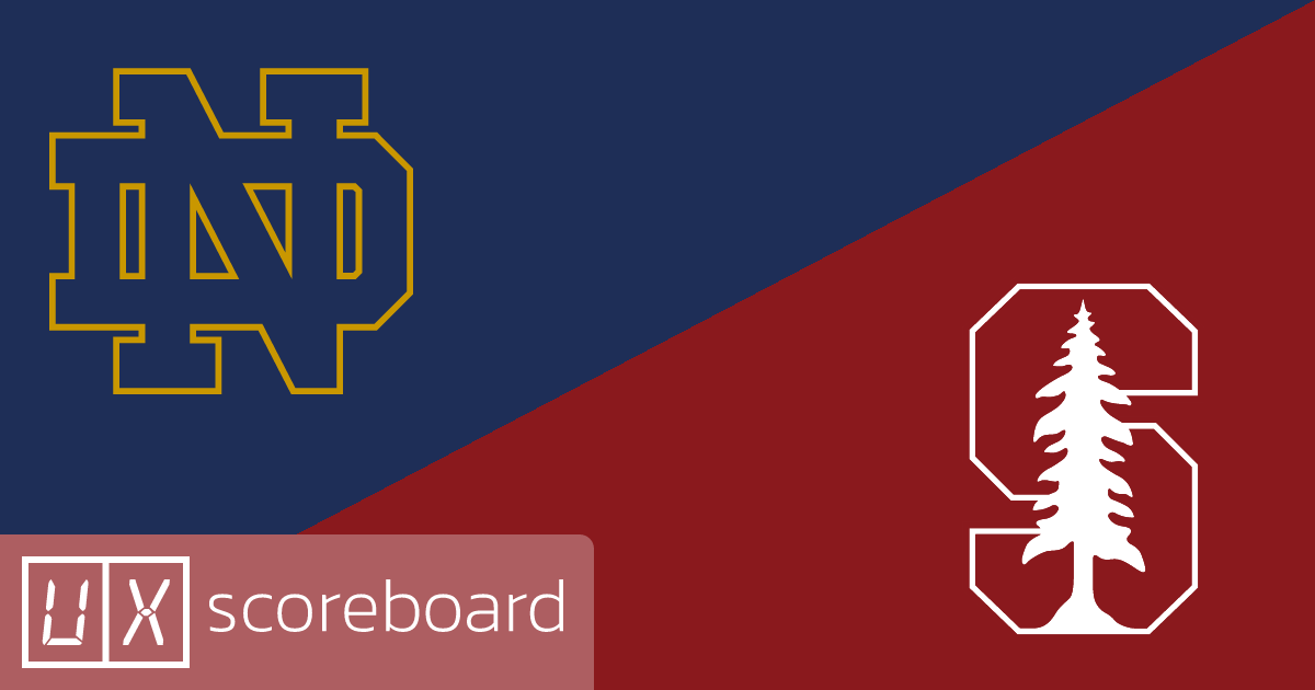 Notre Dame Fighting Irish vs Stanford Cardinal game highlights