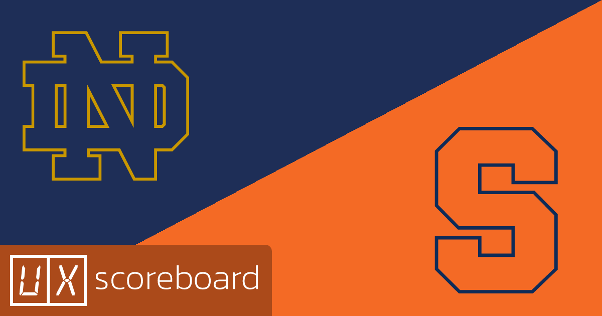 Notre Dame Fighting Irish vs Syracuse Orange game highlights