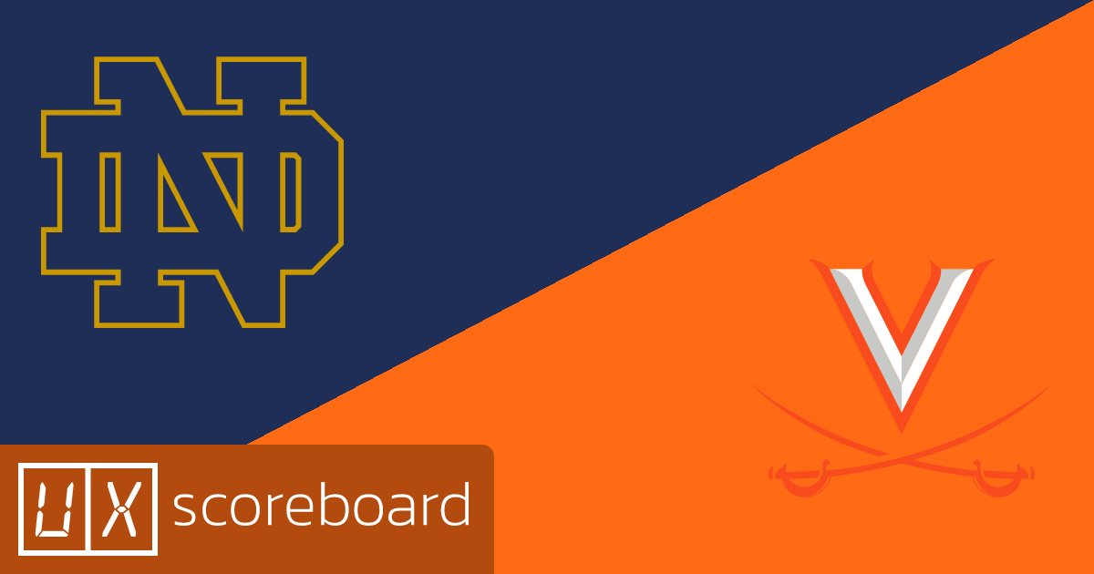 Notre Dame Fighting Irish vs Virginia Cavaliers game highlights