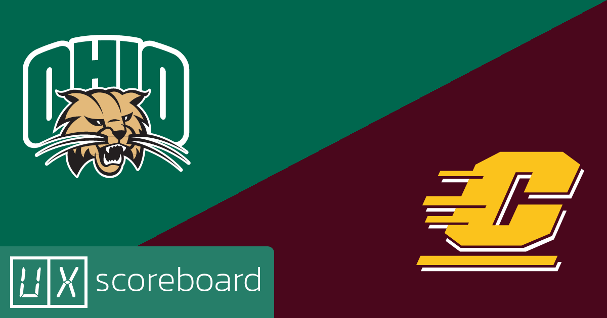 Ohio Bobcats vs Central Michigan Chippewas game highlights