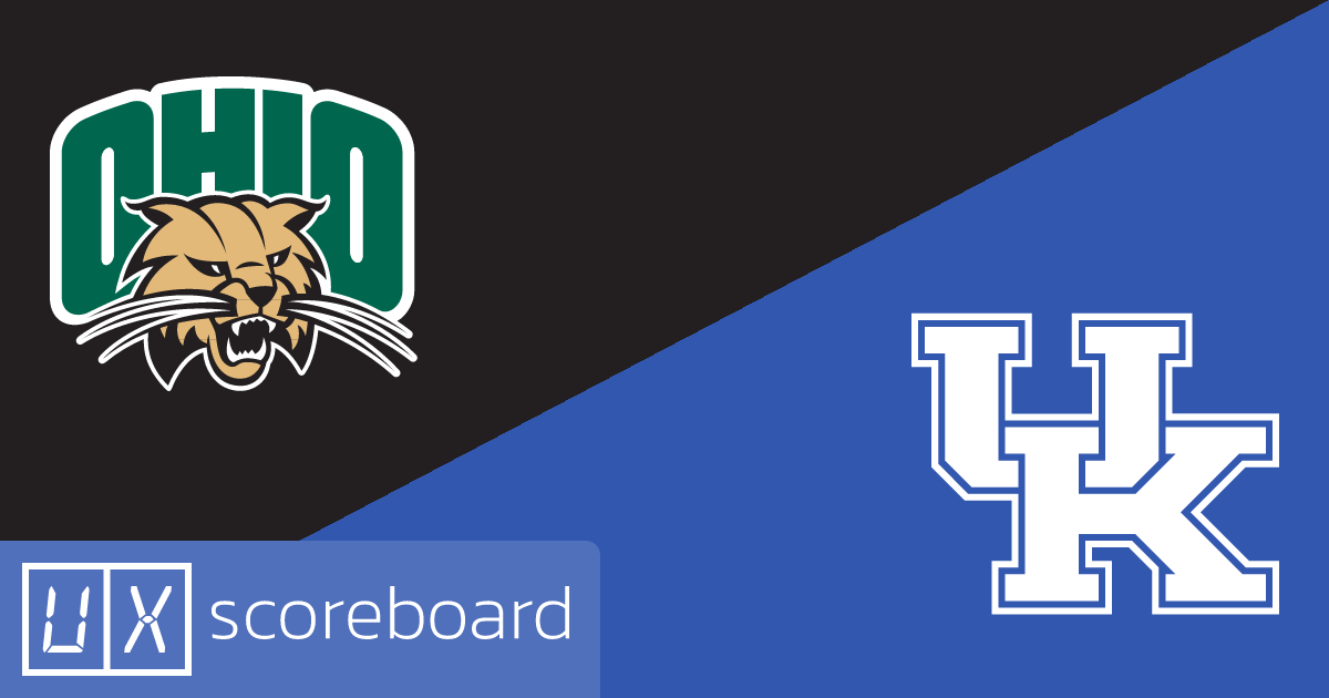 Ohio Bobcats vs Kentucky Wildcats game highlights