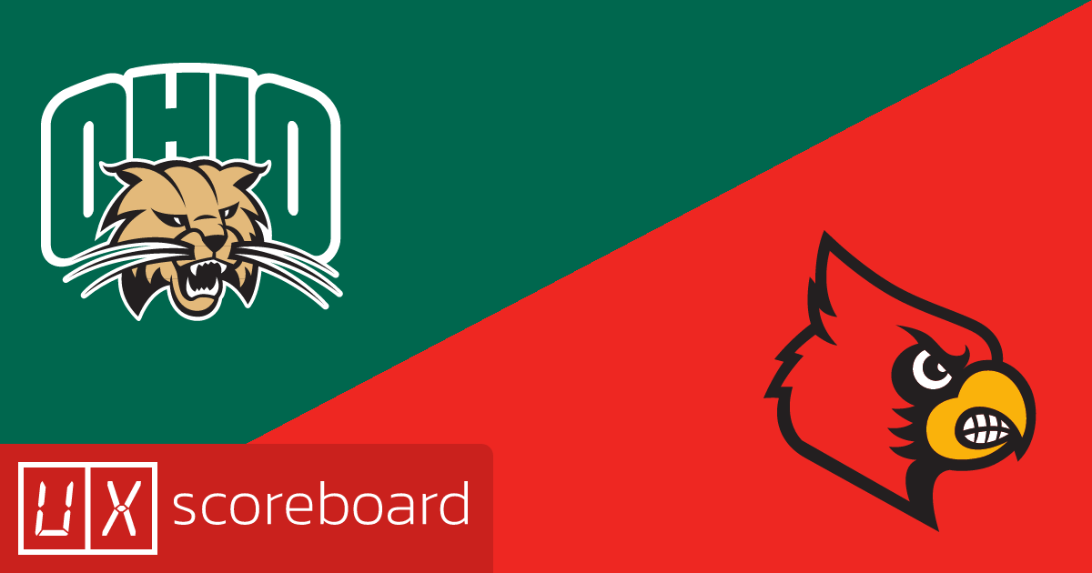 Ohio Bobcats vs Louisville Cardinals game highlights