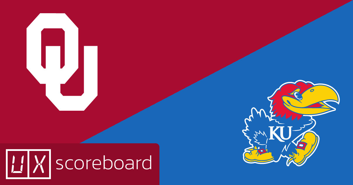 Oklahoma Sooners vs Kansas Jayhawks game highlights